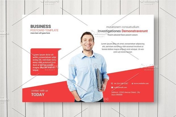 Business Postcard Template