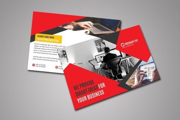 Corporate Postcard Template