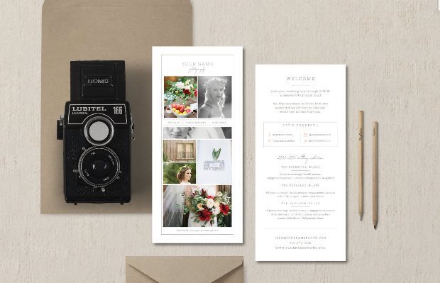 Photographer Rack Card Template