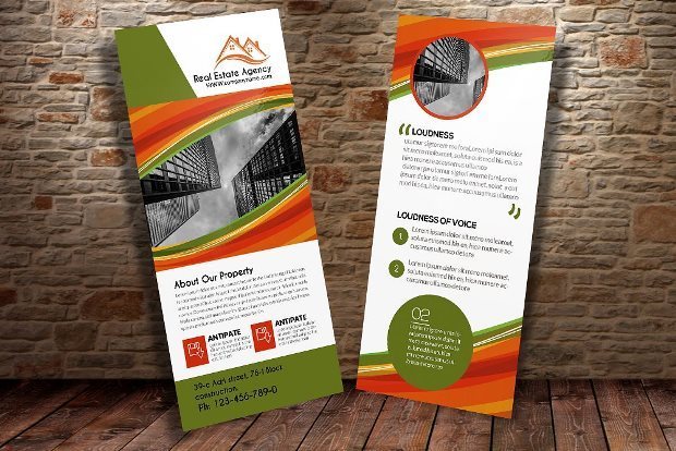 Real Estate Agency Rack Card