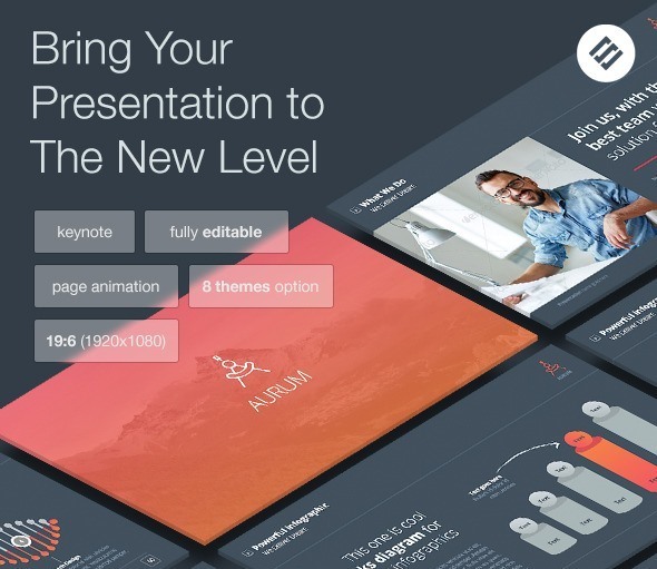 Aurum - Agency Keynote Template
