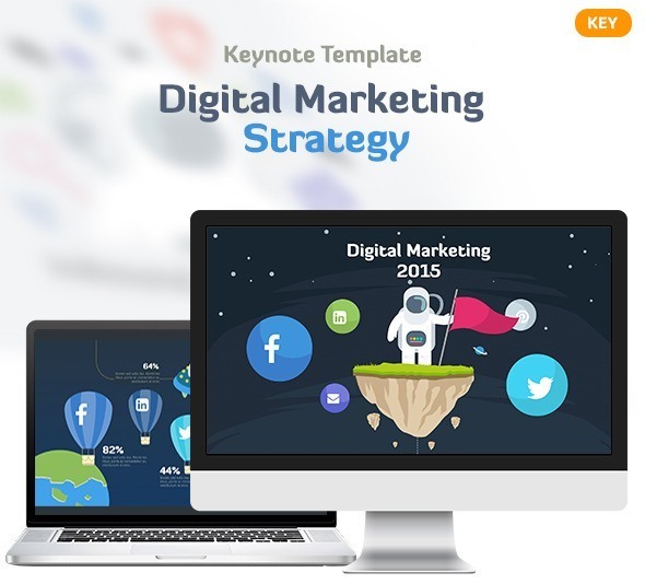 Digital Marketing Strategy Keynote Template