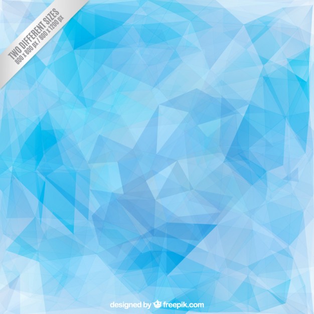 Blue Polygonal Background