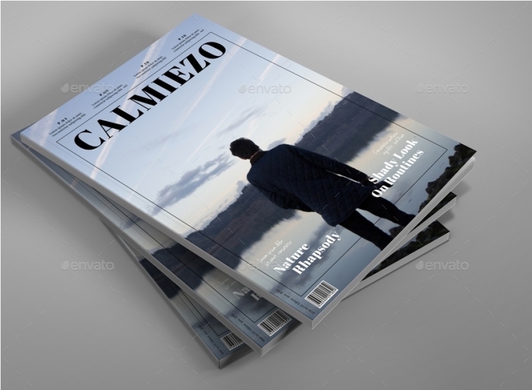 Calm Look Magazine Template