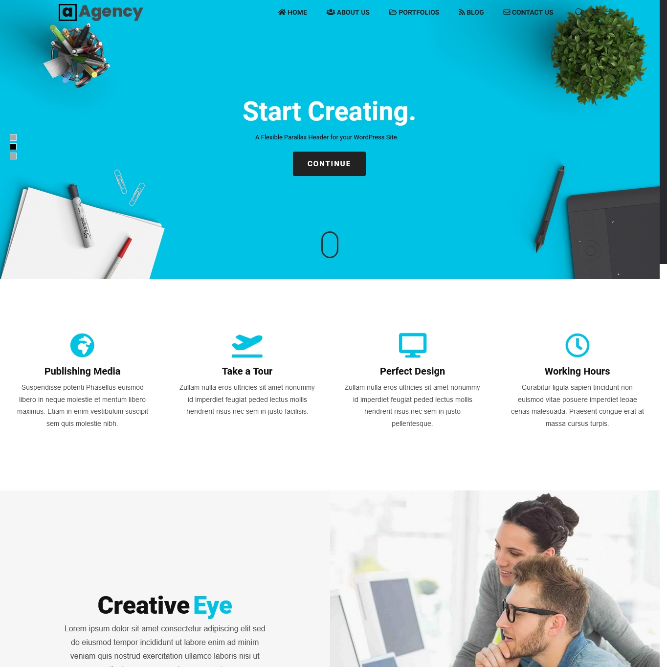 Agency Avas Elementor WordPress Theme