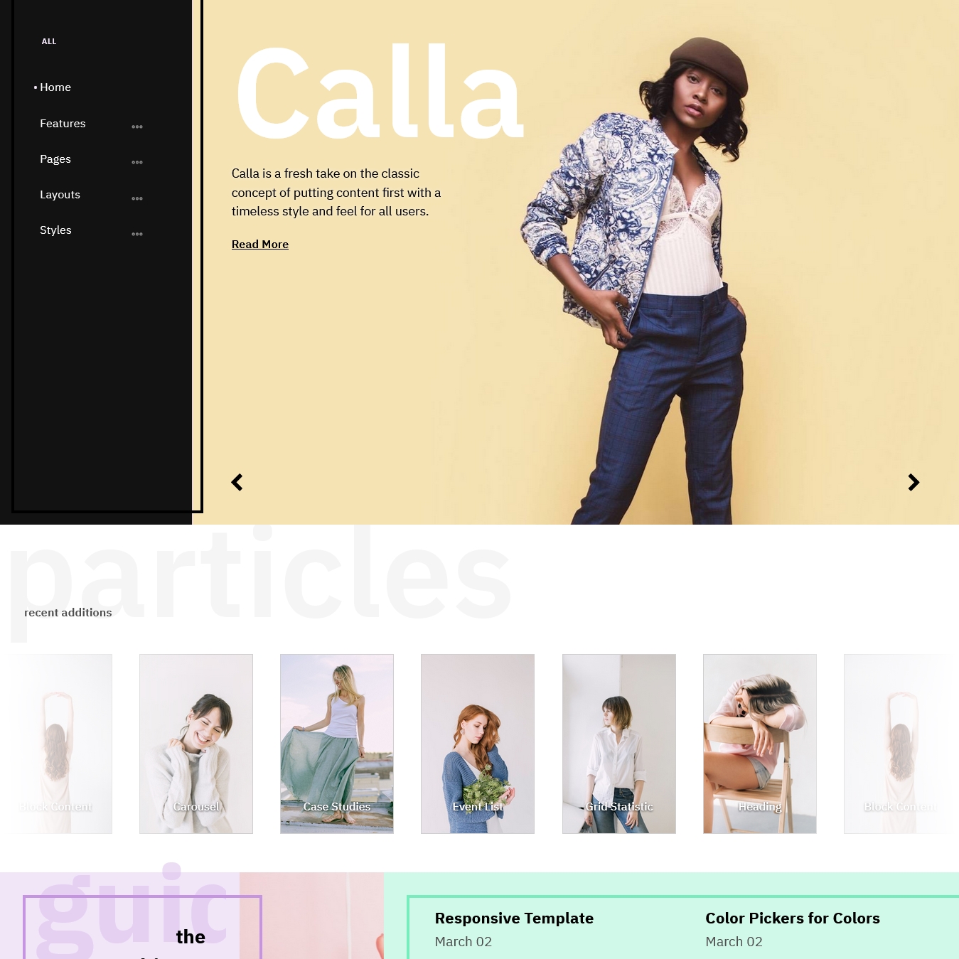 Calla WordPress Theme