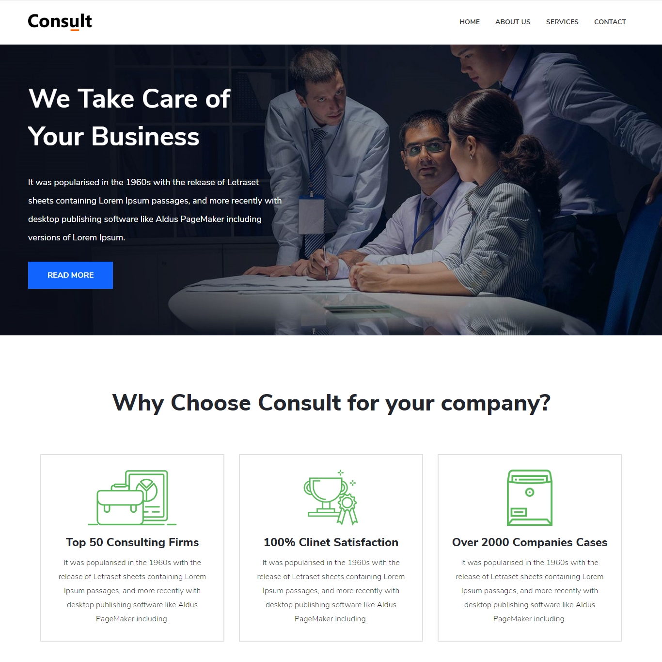 Consult Business Consulting Joomla Template