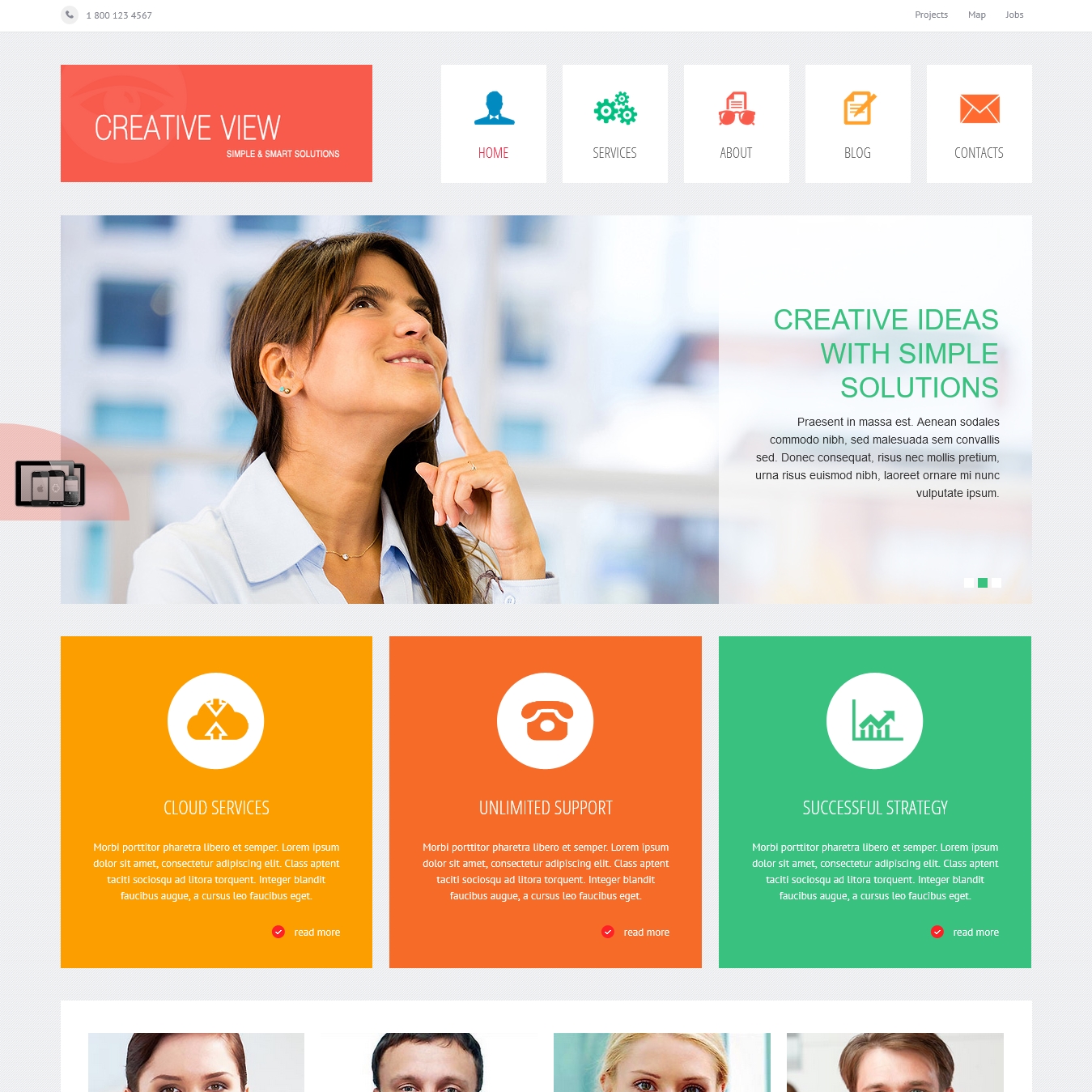 Creative View Joomla Theme