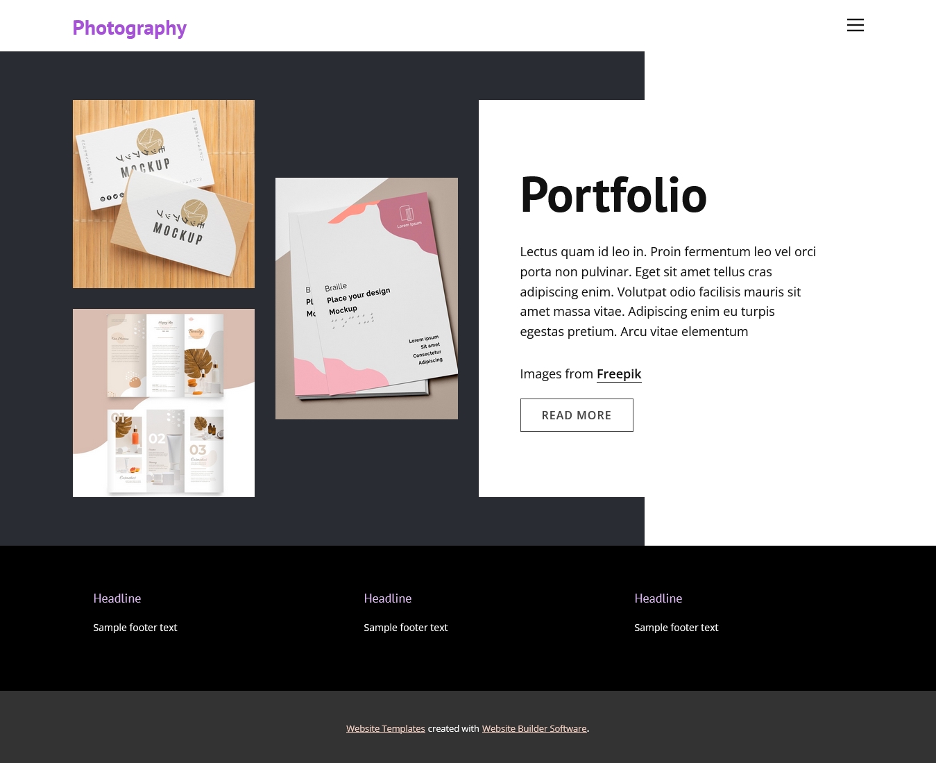 Design Studio Portfolio Joomla Template