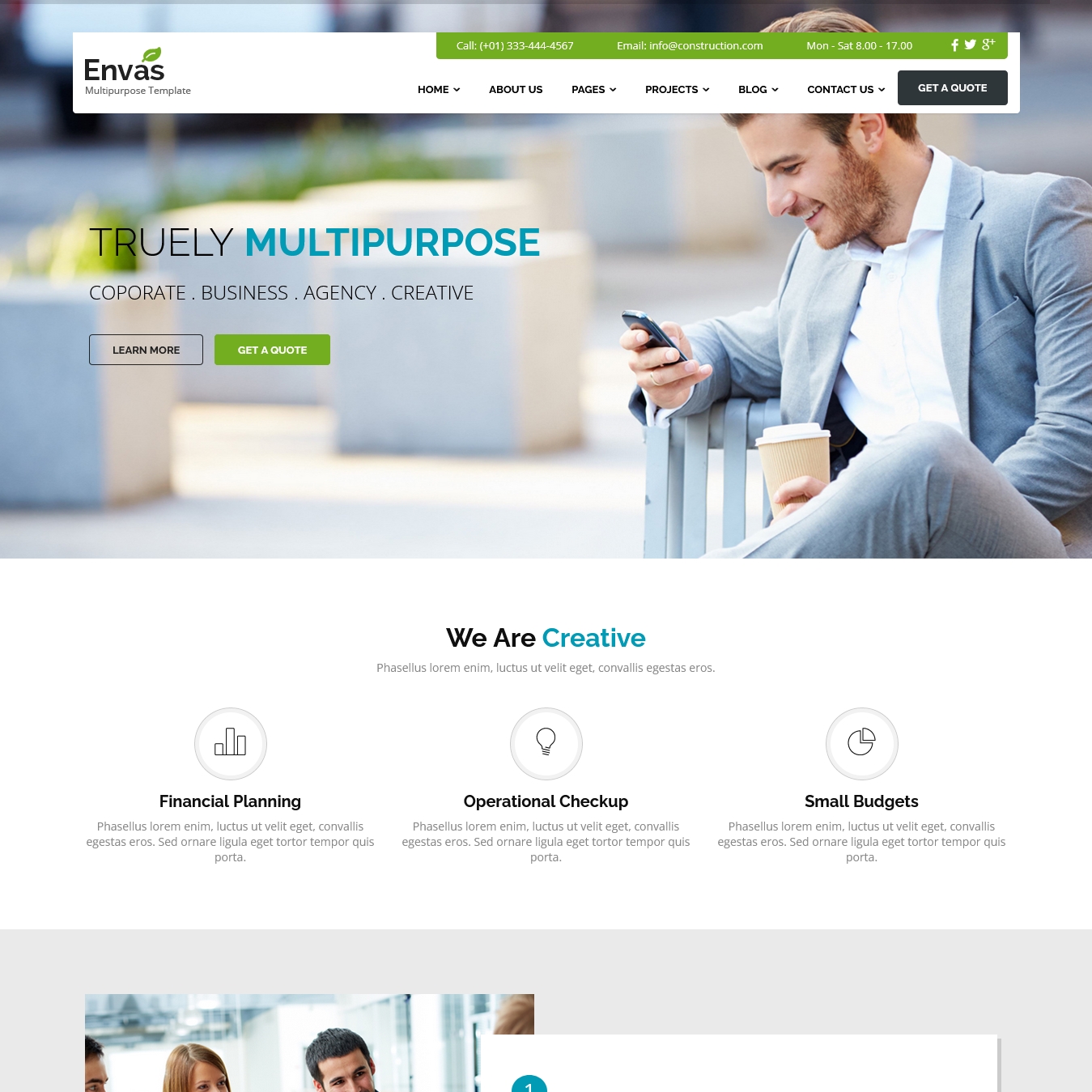 Envas Multipurpose Business Joomla Template