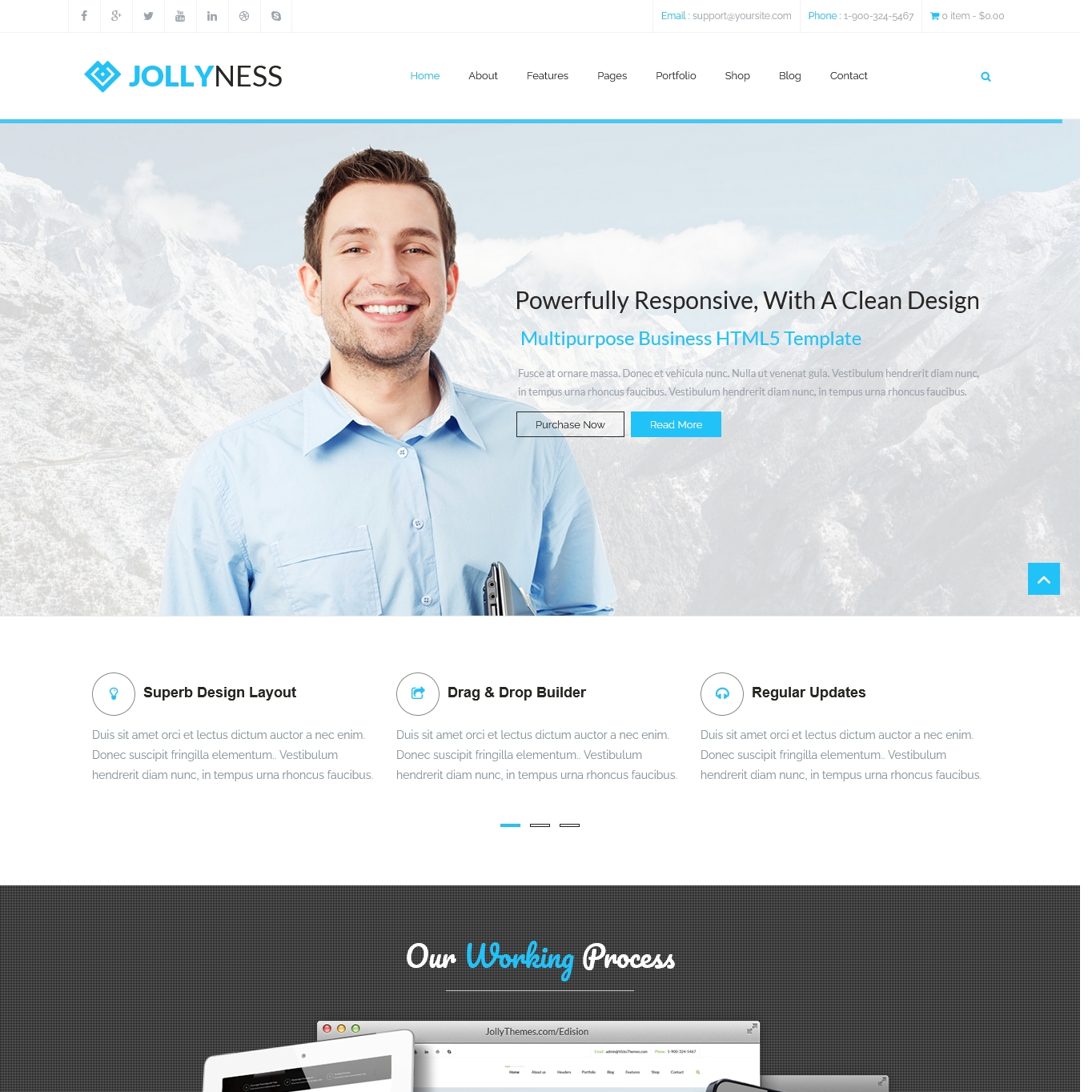 Jollyness Business Joomla Template