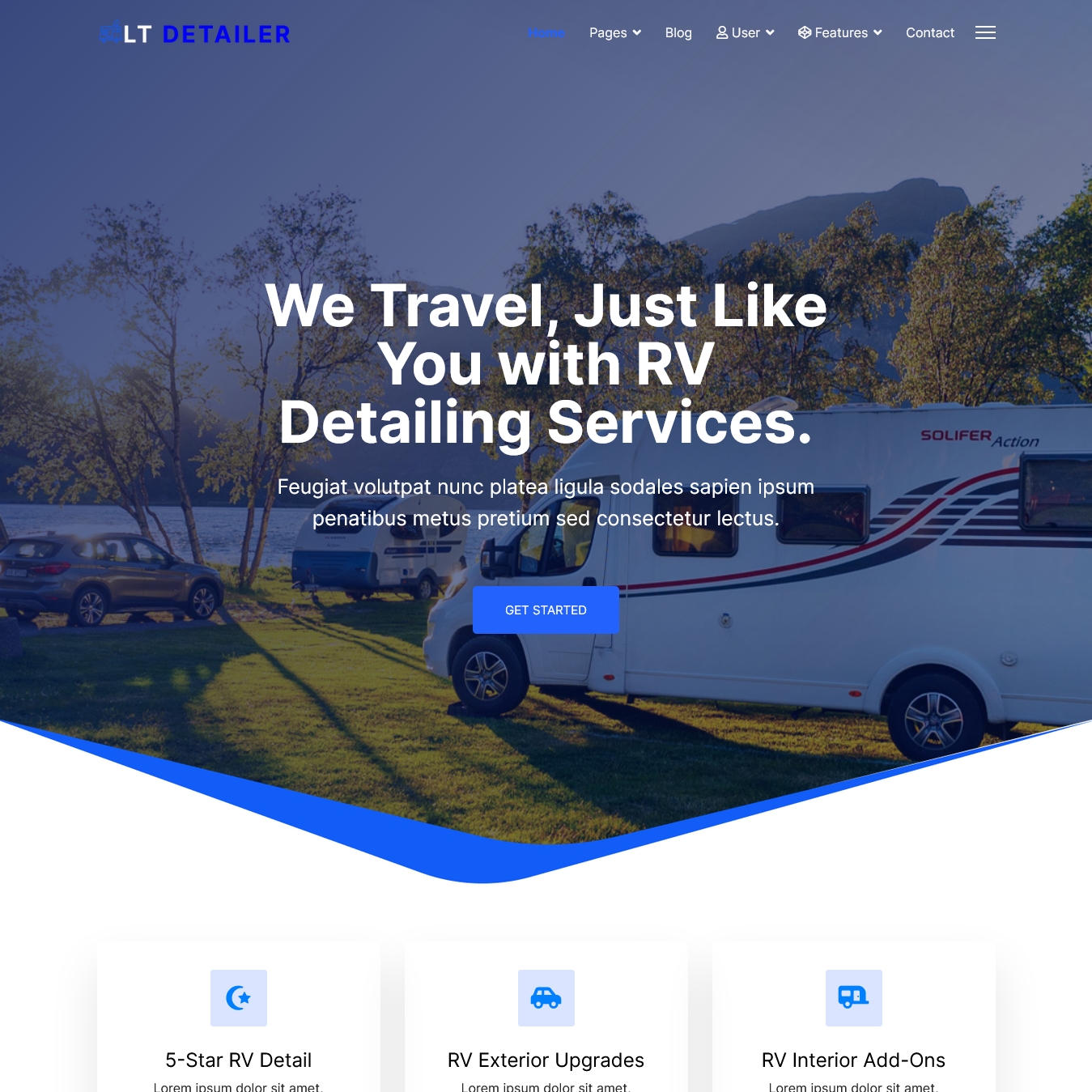 LT Detailer Responsive Detailing Services Joomla Template