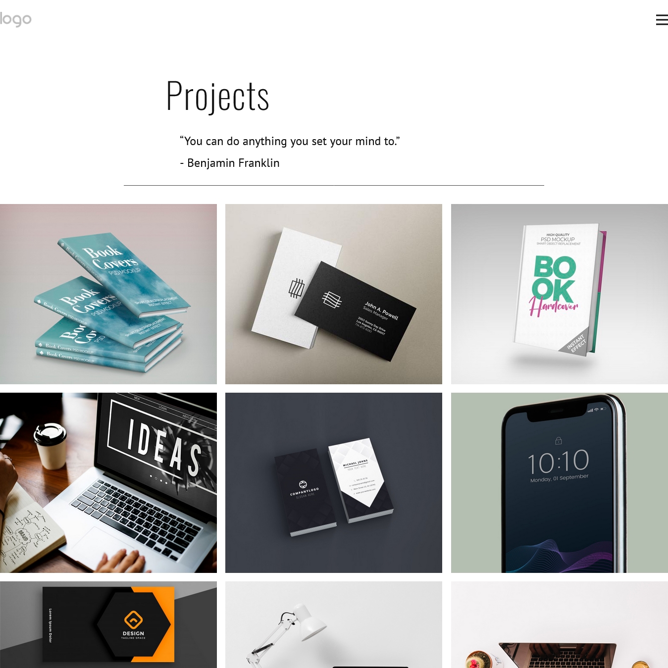 My projects Joomla Template