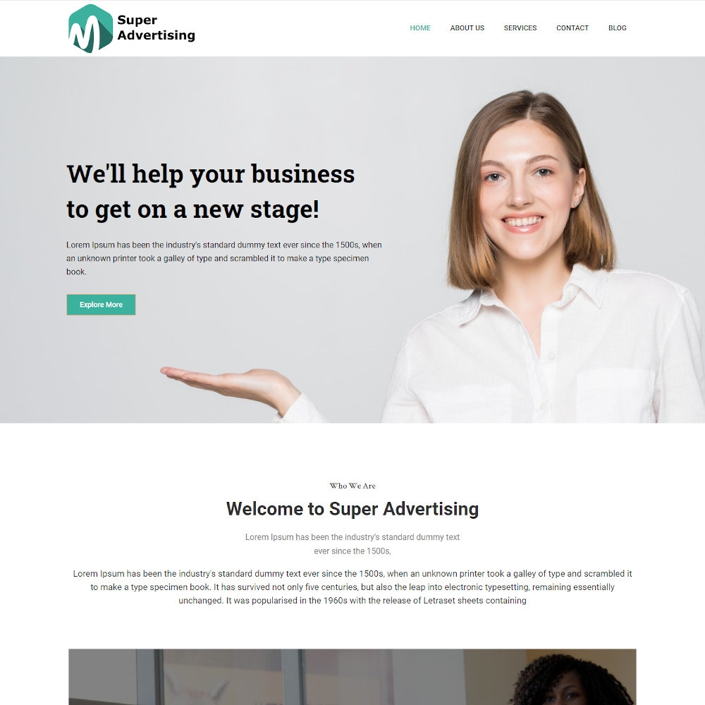 Super Advertising Digital Advertising Agency Joomla Template