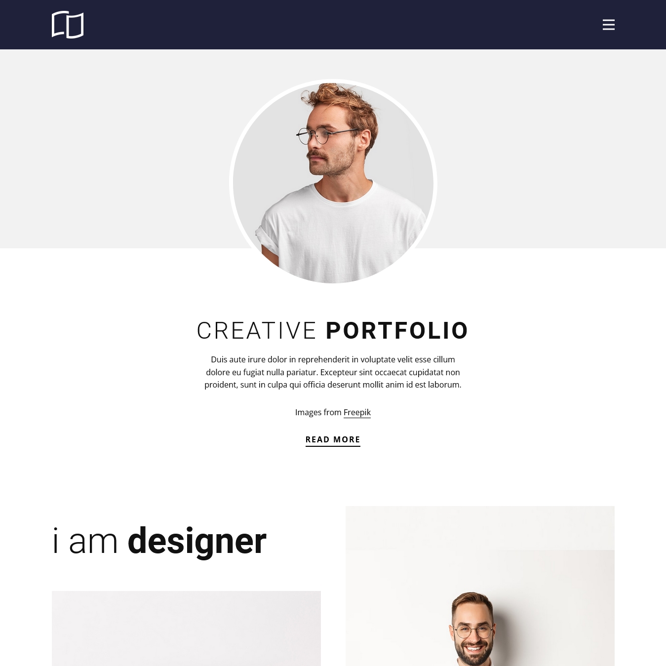 Web Developer Portfolio Joomla Template