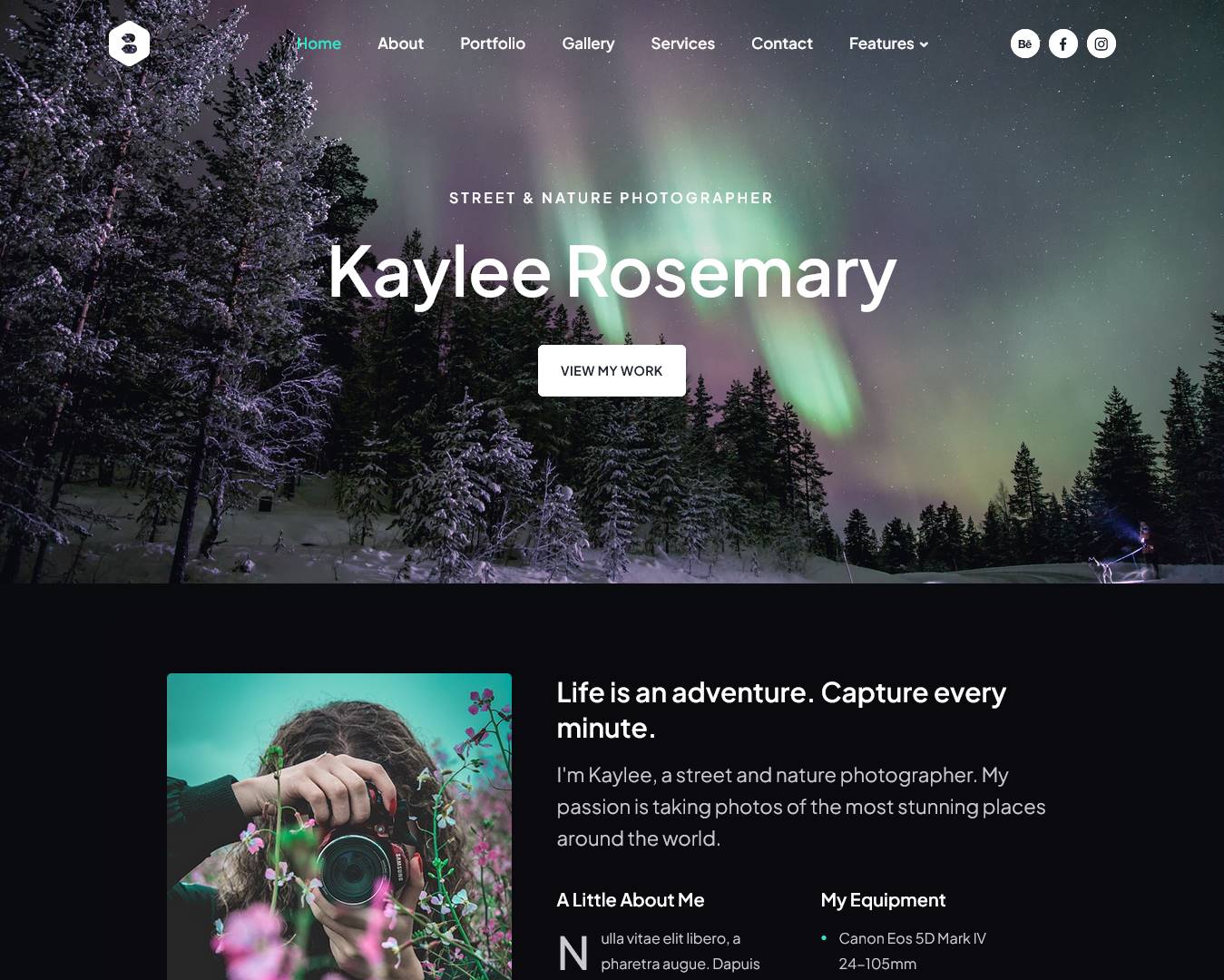 Locus Responsive One Page HTML Template