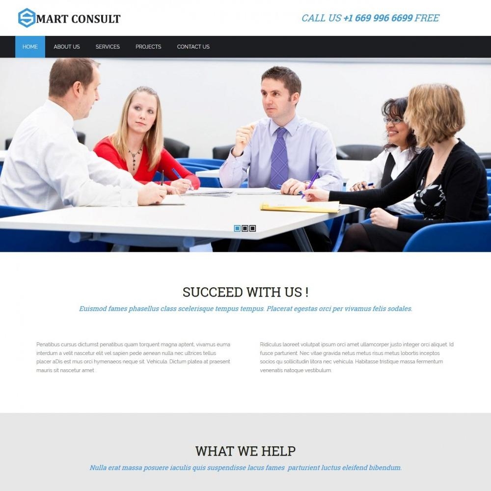 Smart Consultant-Business Marketing Services Joomla Template