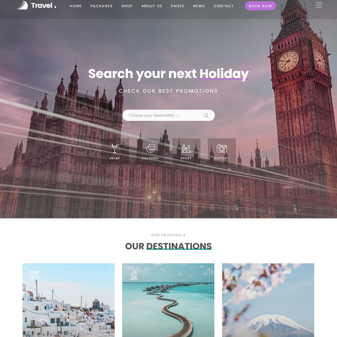 Love Travel Best Travel WordPress Theme