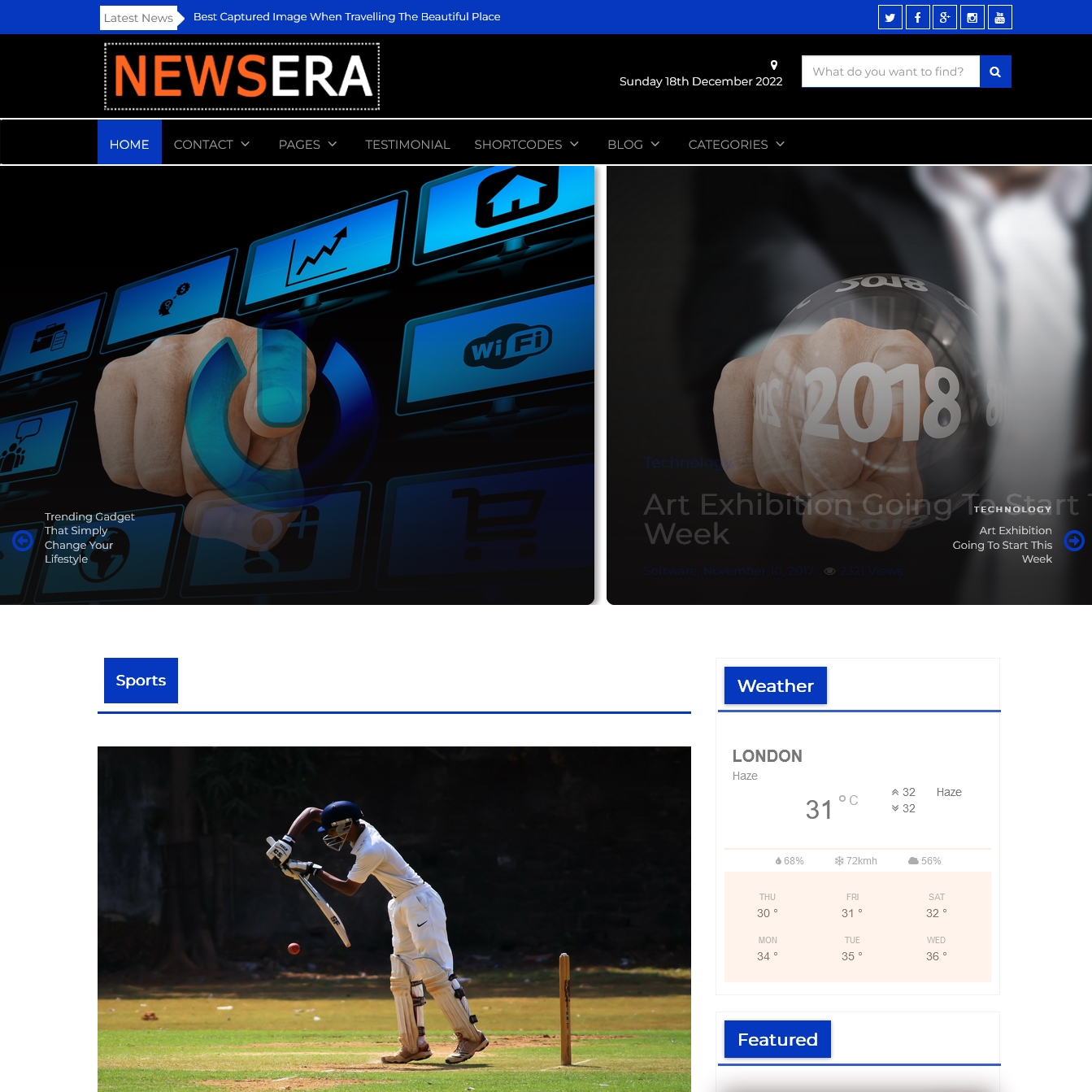 Newsera Premium WordPress Theme