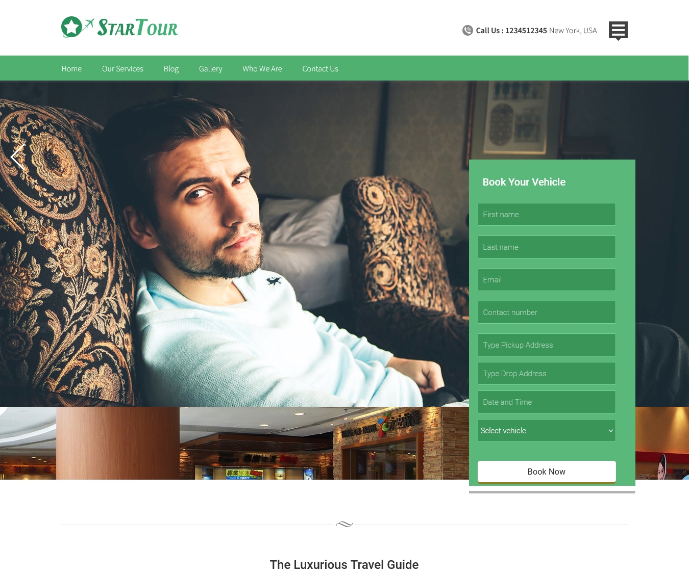 StarTour Celebrity Travel Agency WordPress Theme