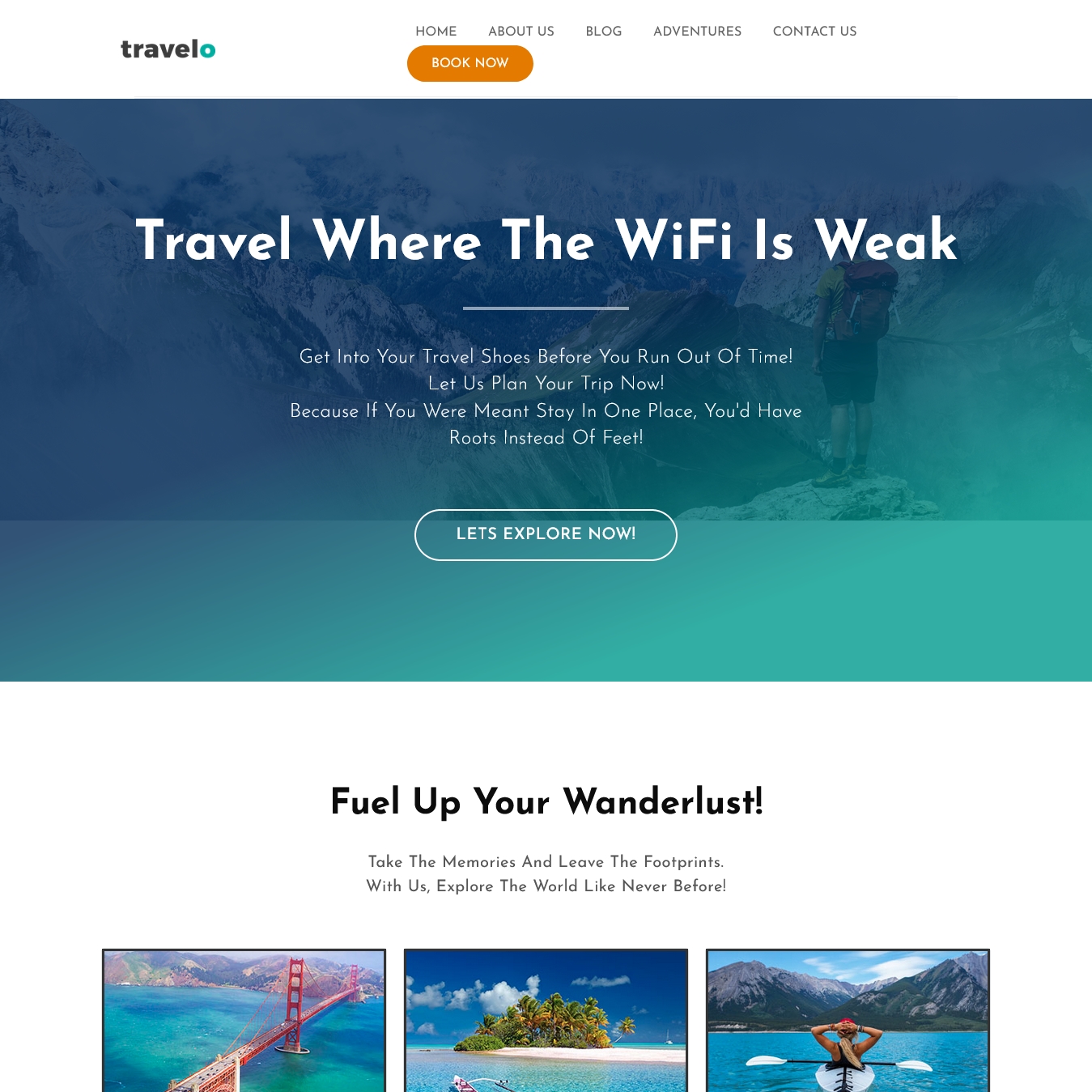 Travelo Travel Agency WordPress Themes