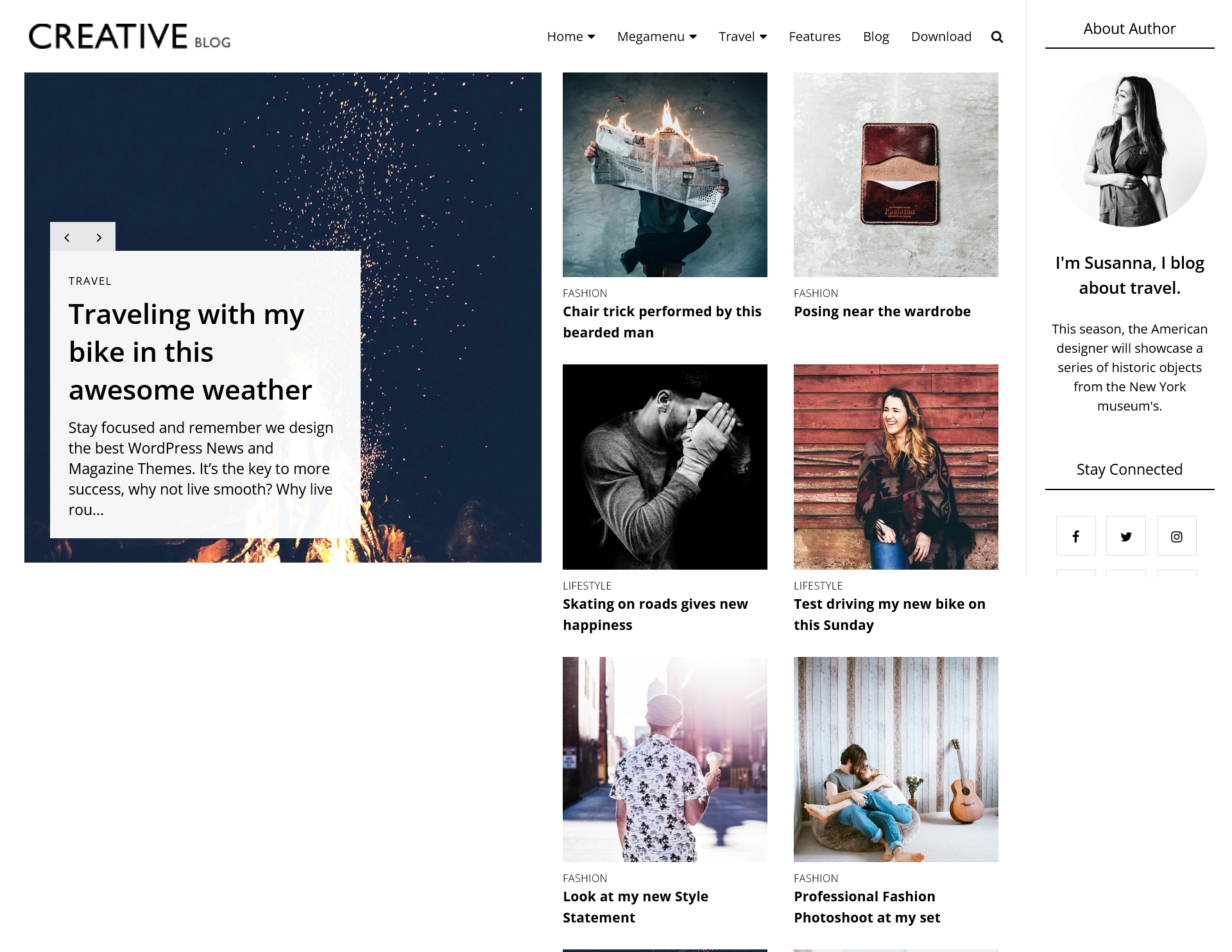 Creative Blog Theme