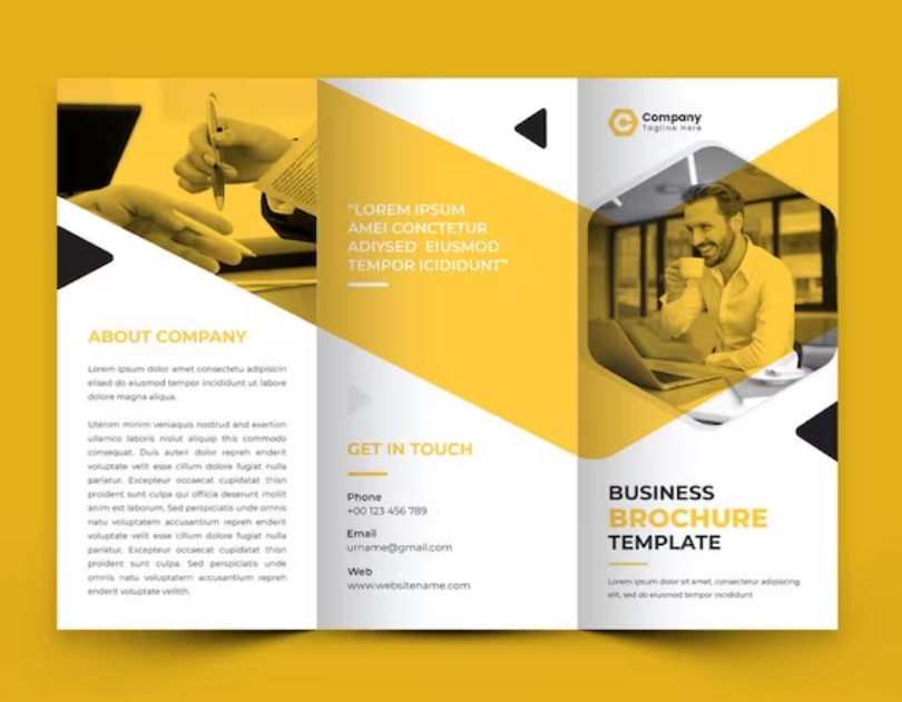 Creative Business Trifold Brochure Template