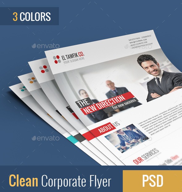 Clean Corporate Flyer