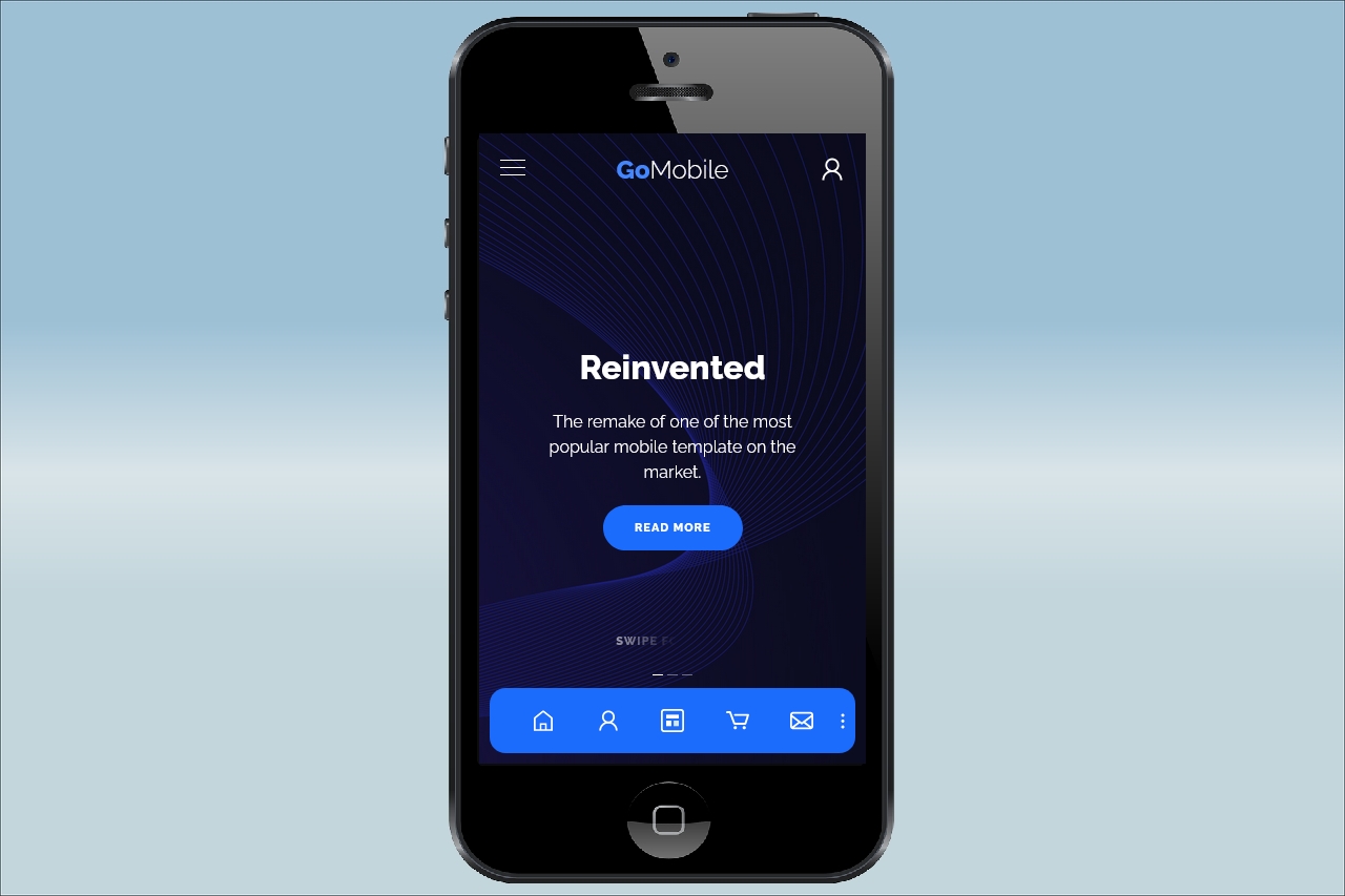 Go Mobile Template