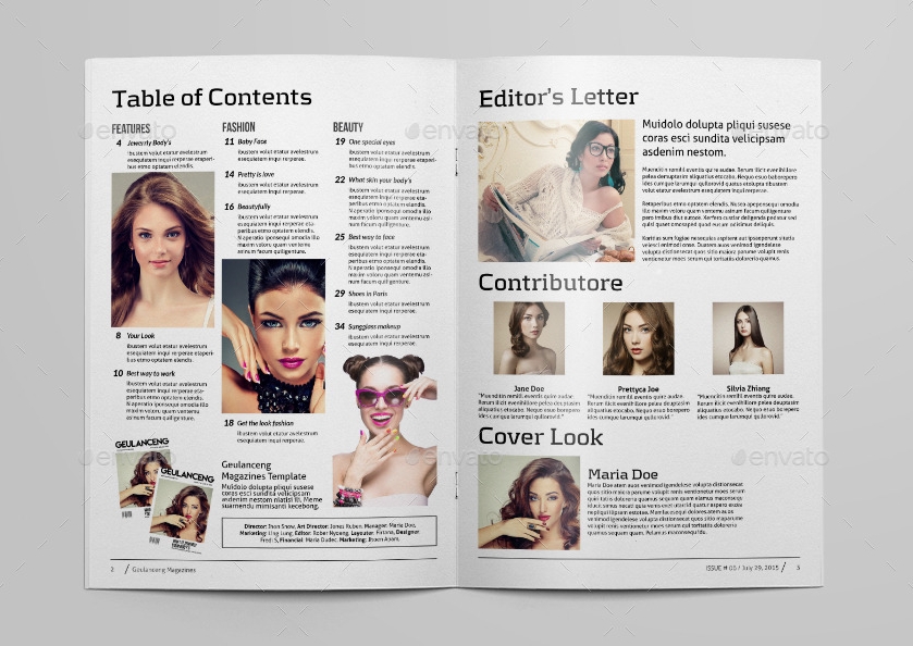 Geulanceng Magazine A4/US Letter