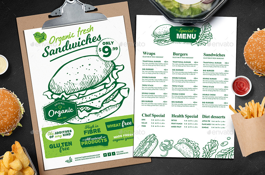 Burger Menu Templates