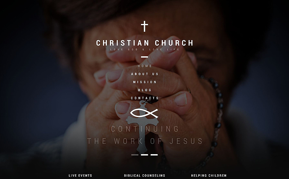Christian Church WordPress Theme