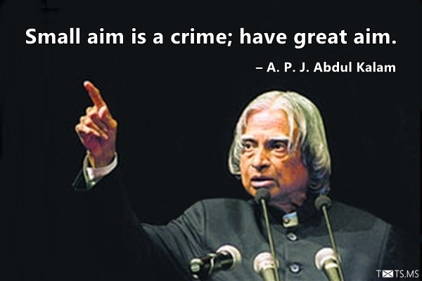 A P J Abdul Kalam Quote