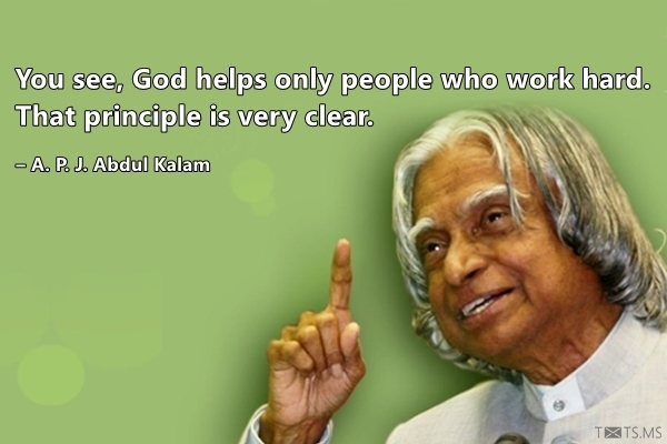 A P J Abdul Kalam Quote