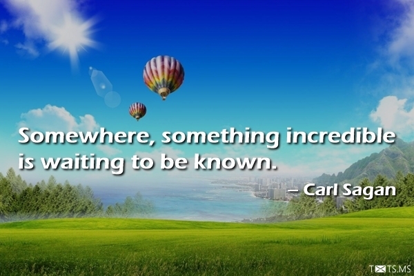 Carl Sagan Quote