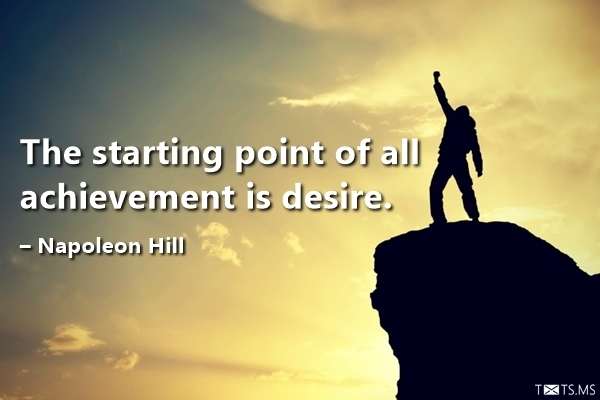 Napoleon Hill Quote