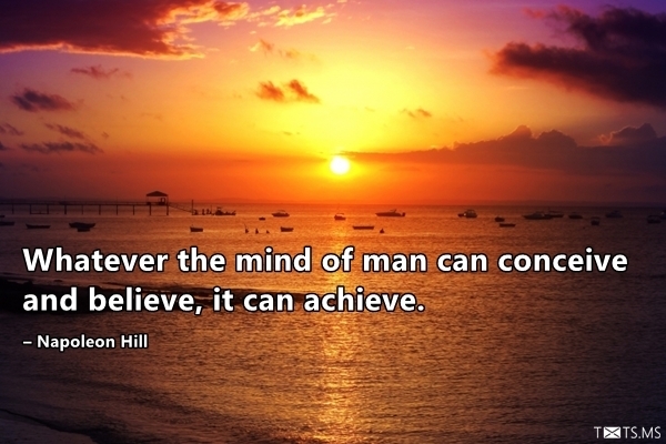 Napoleon Hill Quote