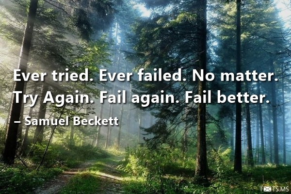 Samuel Beckett Quote