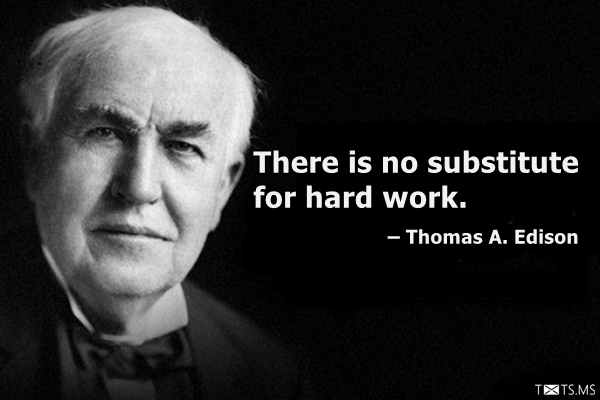 Thomas A. Edison Quote