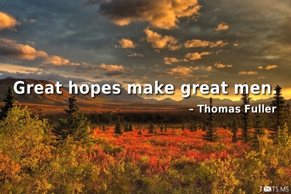 Thomas Fuller Quote