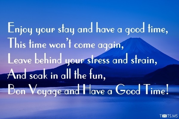 Bon Voyage Quote