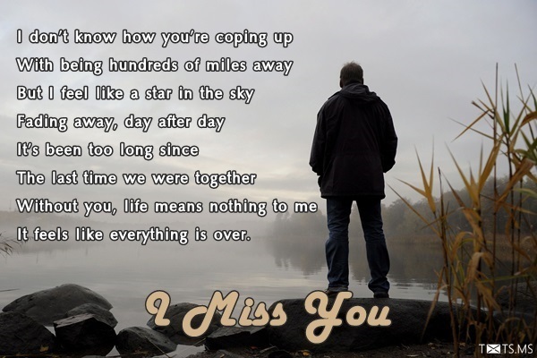 Miss You Image for Girlfriend