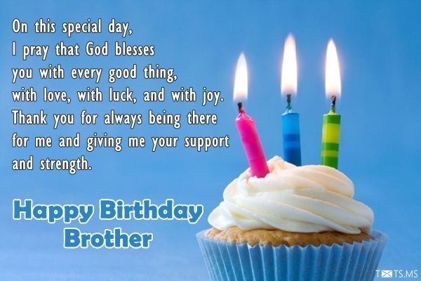 Birthday Messages for Brother