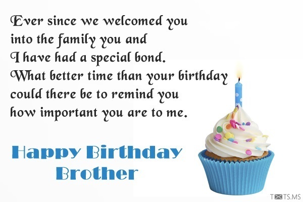 Birthday Quotes for Brother