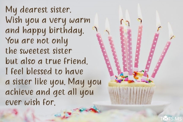 Birthday Wishes for Sister, Messages, Quotes, and Pictures - Webprecis