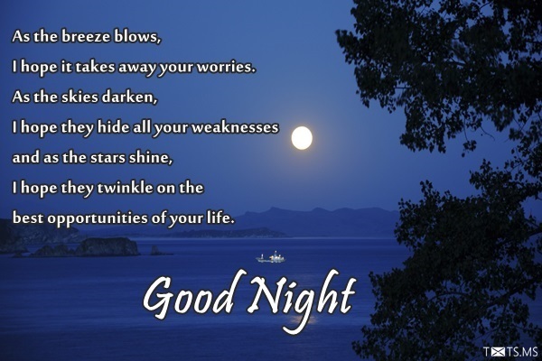 Good Night Wishes for Boyfriend