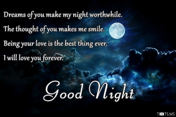 Good Night Wishes for Boyfriend