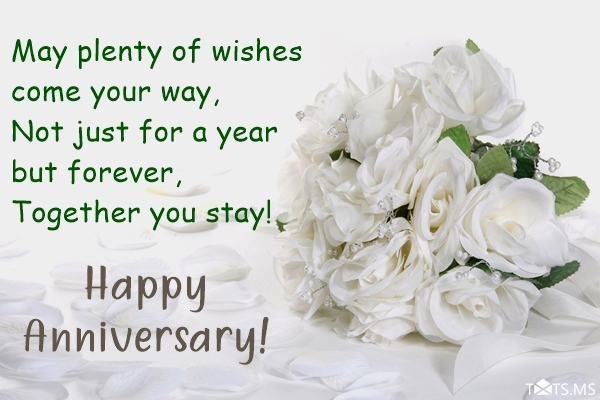 1st Anniversary Wishes