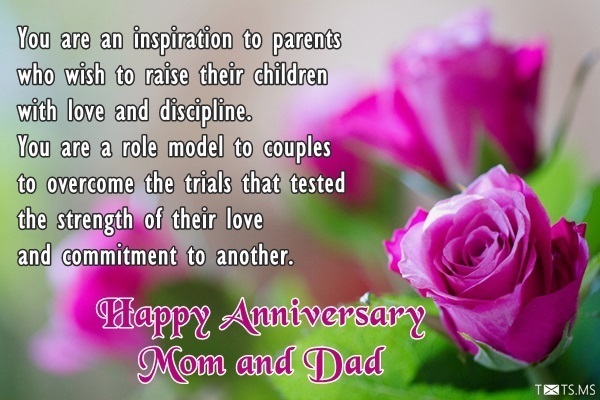 Anniversary Quotes for Parents