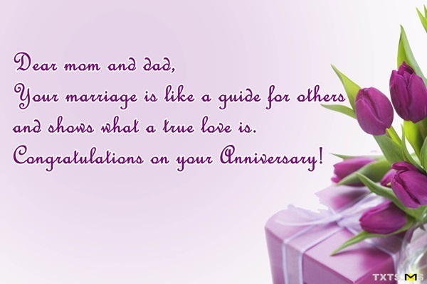 Anniversary Quotes Image for Parents